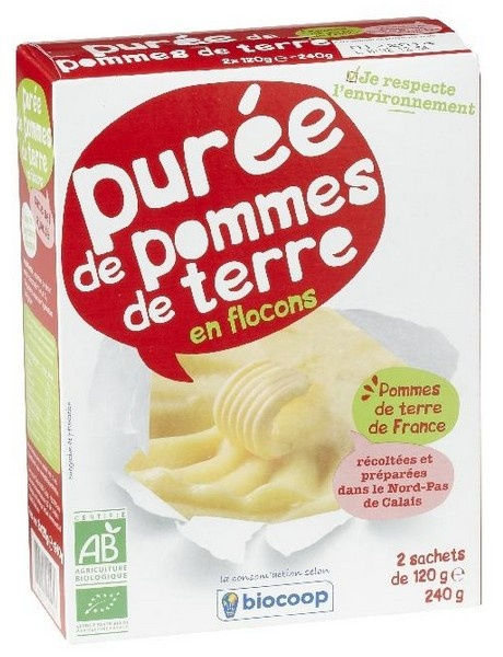 Purée pomme de terre flocon 240g